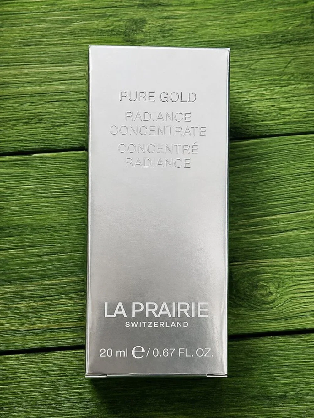La Prairie Pure Gold Radiance Concentrate Face Serum 20ml / 0.67oz NEW Sealed